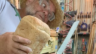 Making a Wooden Bread Slicer for even thickness - Wallybois Woodworking is live