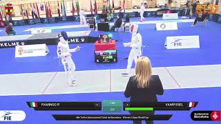 Barcelona World Cup 2025 SWE - L8 - Rossella Fiamingo ITA v Eloise Vanryssel FRA