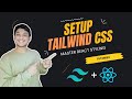 Master React Styling in 2 Mins! Tailwind css tutorial for beginners | #TechIn2
