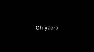 Tu Hi Mera Dil Hai Tuhi Meri Jaan 💔🥀 Hindi Lyrics Status || Black Screen Hindi Song Lyrics Video