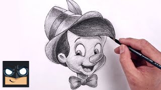 How To Draw Pinocchio | Sketch Art Class (Step by Step)