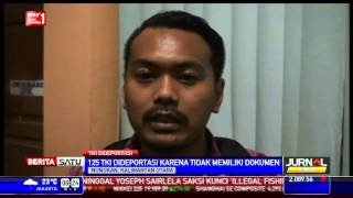 Malaysia Deportasi 125 TKI Melalui Nunukan Kaltara