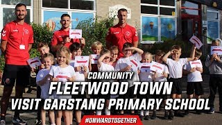 Alex Cairns \u0026 Lewie Coyle visit Garstang Community Primary School