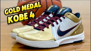 Kickwho godkiller Kobe 4 Gold Medal review!  Best out there!!