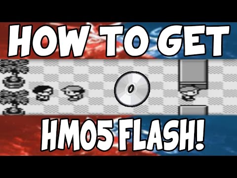 How to get HM05 Flash on Pokemon Red/Blue! How to get HM05 Flash on Pokemon Red/Blue!