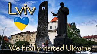 Daily Vlog 1 - Lviv - Travel Ukraine (4K) #slavaukraini