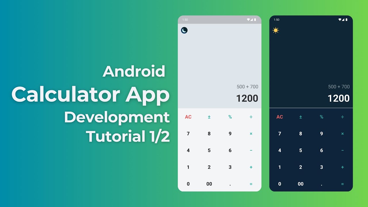 Android Calculator App | Android Studio Tutorial | Android App ...