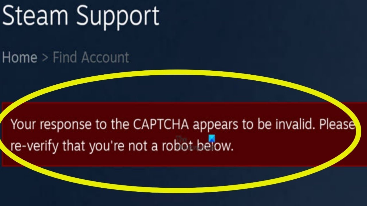 Fix Your Response To The Captcha Appears To Be Invalid. Please Re ...