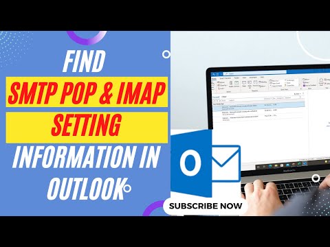 How to Find SMTP Server In Outlook 365 How To Find SMPT Host And Port In Outlook