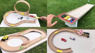 4 INCREDIBE IDEAS | Racing Games You Can Make at Home | How to Make Amazing Hot Wheels Race Track