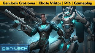 Paladins 4.4 Gen:lock PTS - Viktor New Skin Crossover Chase Viktor, Voice Gameplay