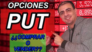 📌Opciones PUT - Tutorial Completo *{Comprar o Vender}