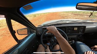 CHEVETTE 1.6 SL 1989 ANDANDO DE LADO NO ROÇA RACE