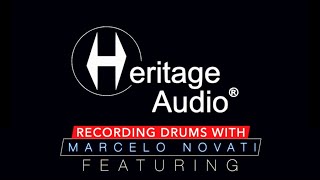 Heritage Audio - Modern vs Vintage drum sounds using a MCM-8 II loaded with 73JRII.