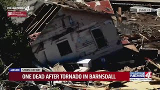 Barnsdall & Bartlesville communities begin clean up after destructive storms
