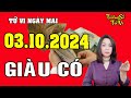 Tử Vi Ngày Mới 3/10/2024 Con Giáp Đổi Vận Giàu Sang Bất Ngờ, Tiền Đếm Mỏi Tay | Tướng Số Tử Vi