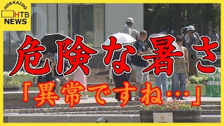 「異常ですね…」札幌市の最高気温36度予想　北海道内各地に「熱中症警戒アラート」　熱中症に厳重な警戒を