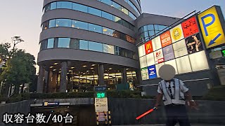 青山オーバルビル『地下』駐車場入口まで / To the Aoyama Oval Building parking lot entrance