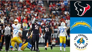 Season Ends in Heartbreak: Chargers Fall to Texans – Thunder Down Under Chargers Podcast Ep 105