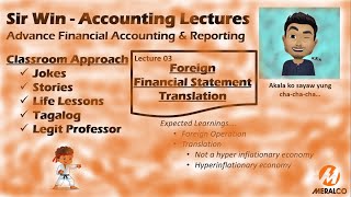 Lecture 03: Foreign Financial Statements Translation. [Advance Accounting]