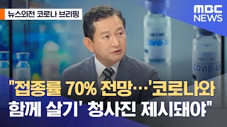 [뉴스외전 코로나 브리핑] \