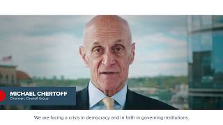 GLOBSEC 2019: Michael Chertoff presenting Democracy \u0026 Disconnect Stream