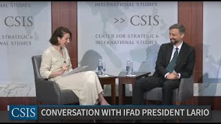 A Conversation with UN IFAD President Alvaro Lario