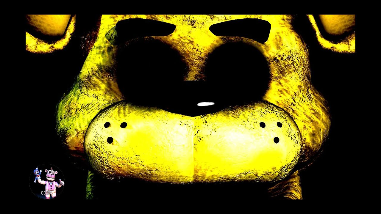 Easter Egg FNAF 1 Golden Freddy - YouTube