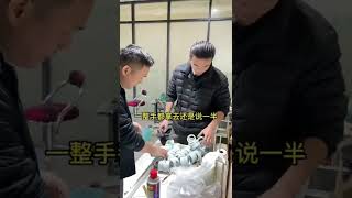 提麻袋收手镯的一天，1000多的白底青亲民镯安排上了（3）