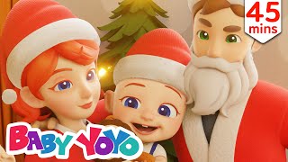 Happy Merry Christmas(With Coco) + more nursery rhymes \u0026 Kids songs - Baby yoyo