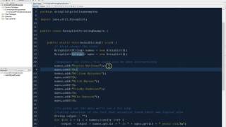 ArrayList Print Example