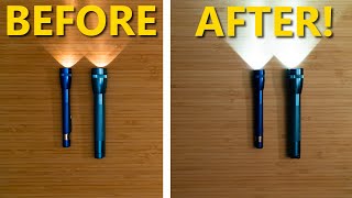 Illuminate: Transforming Classic Mini Maglite with LED