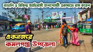 একনজরে কমলগঞ্জ উপজেলা শহর || Kamalganj Upazila City Tour || Bhanugach Bazar, Moulvibazar Sylhet,