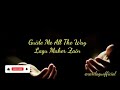 Guide Me All The Way Lagu Maher Zain (lirik dan terjemahan)@carilaguofficial