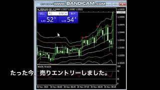 FXスキャルピング2020年11月30日