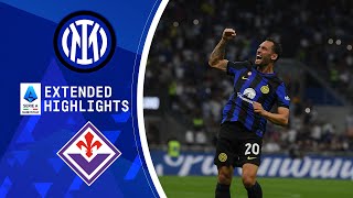 Inter vs. Fiorentina : Extended Highlights | Serie A | CBS Sports Golazo