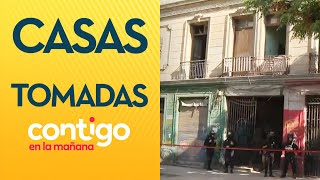 HUBO 2 HOMICIDIOS: La demolición de casas tomadas en pasaje de Santiago - Contigo en la Mañana