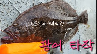 남들 쭈꾸미 잡을때 난 광어만 팬다  |  십이동파 (흑도 아랫쌍섬) 루어낚시