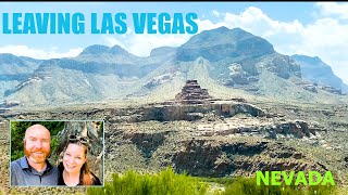 Leaving Las Vegas, Nevada | Interstate-15 Scenic Drive to Utah Along the Virgin River