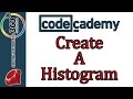 Learn Ruby with Codecademy: Arrays and Hashes: Create a Histogram