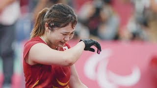 バドミントン里見が「金」 女子単、新競技で日本勢初