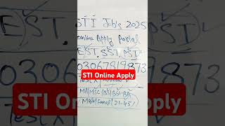 STI jobs online apply