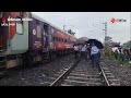 bengal train accident ২২ ঘণ্টা পর ডাউন লাইনে চালু ট্রেন চলাচল kanchanjunga accident iebangla