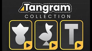 Tangram Puzzle Collection free iOS and Android download fresh spin on the classic tangram puzzle