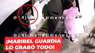 FILTRAN VIDEO DE IMELDA TUÑÓN RECOGIENDO PAQUETE EN CASA DE MARIBEL GUARDIA