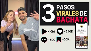 3 PASOS VIRALES DE BACHATA 📲🔥