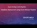 Database auto-deployment using Azure DevOps release pipeline