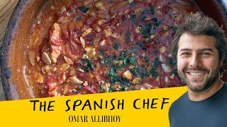 Bacalao al ajoarriero | Cod with peppers and tomato sauce