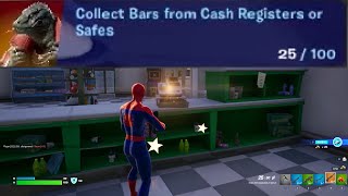 Collect Bars from Cash Register or Safes Fortnite