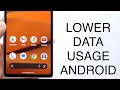 How To Lower Mobile Data Usage On ANY Android! (2023)